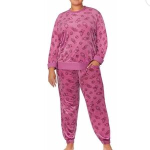 Disney Two Piece Silky Stretch Fleece Pajama Set